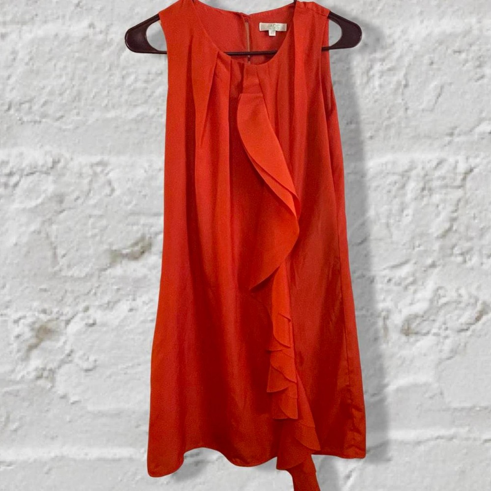 Beautiful bright orange dress marked